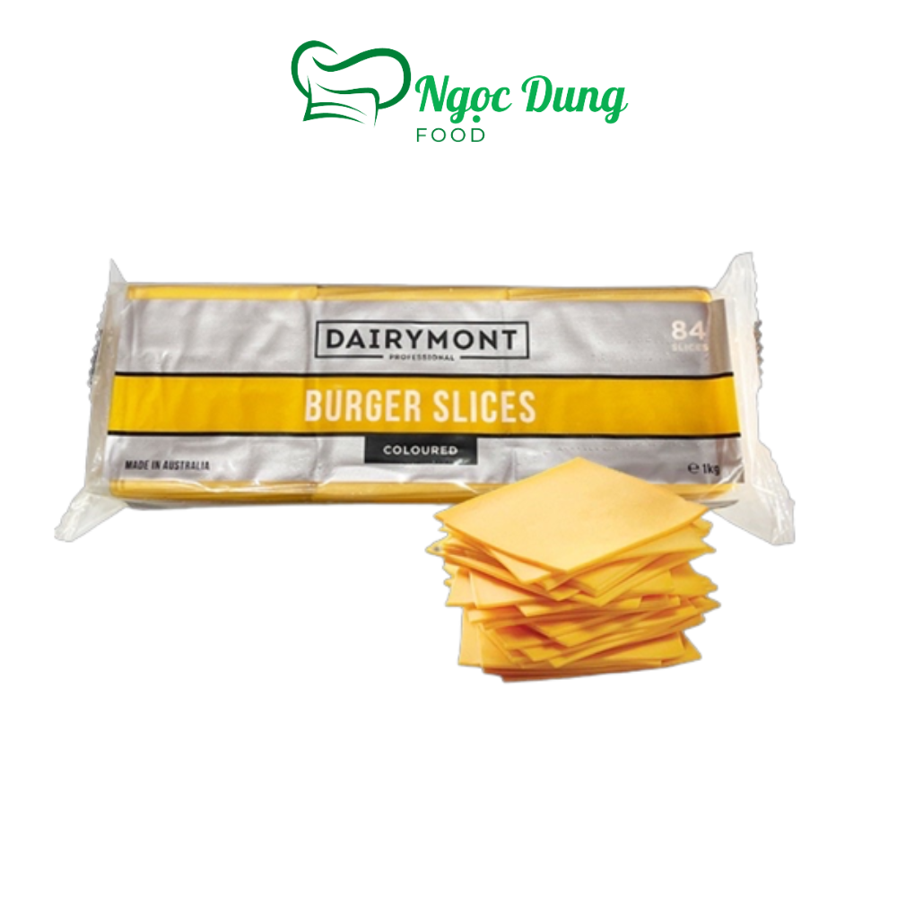 Phô Mai Lát Cheddar Dairymont Gói 1kg