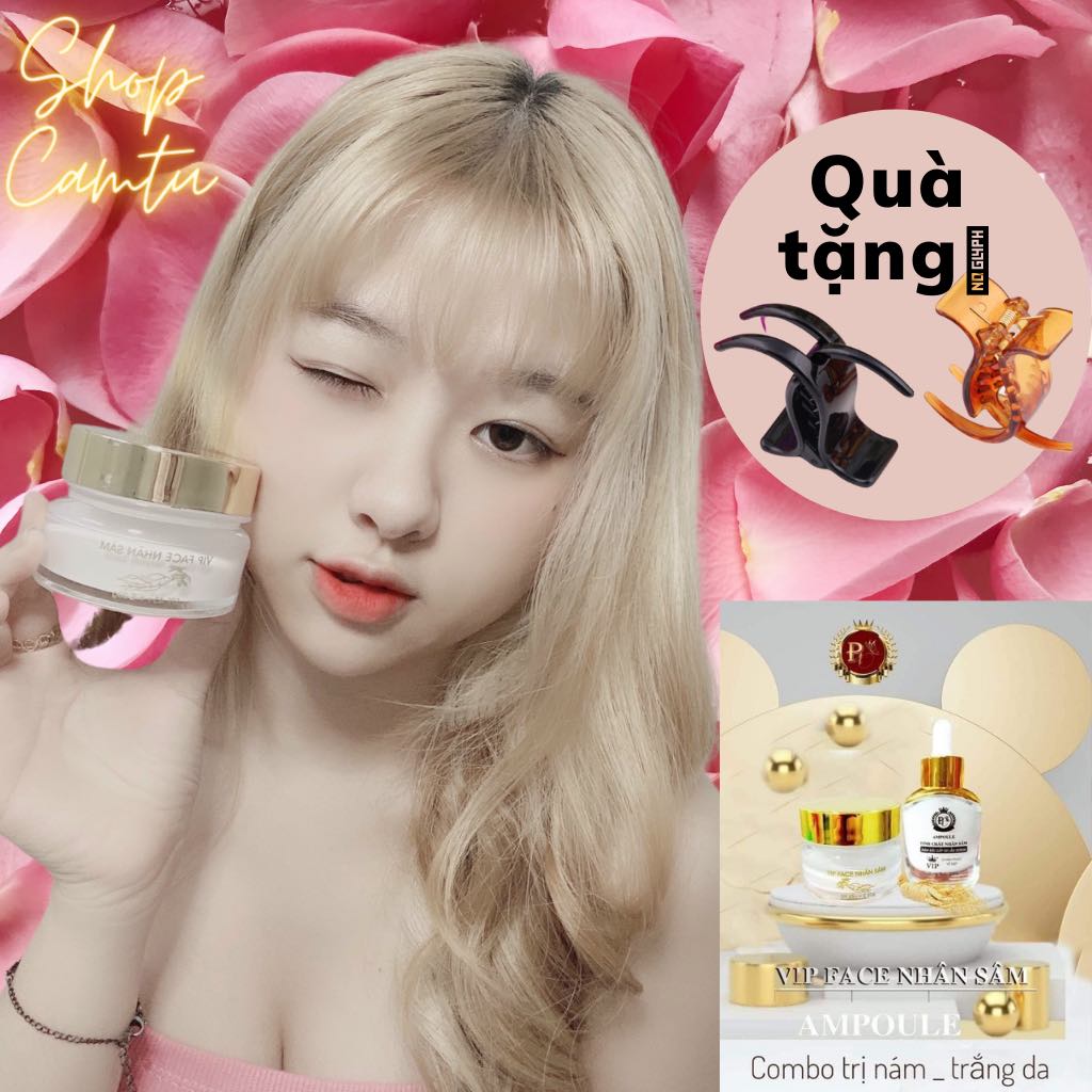 Kem face VIP 20G đa chức năng giúp đánh bay nám tàn nhang giúp da trắng mịn màng