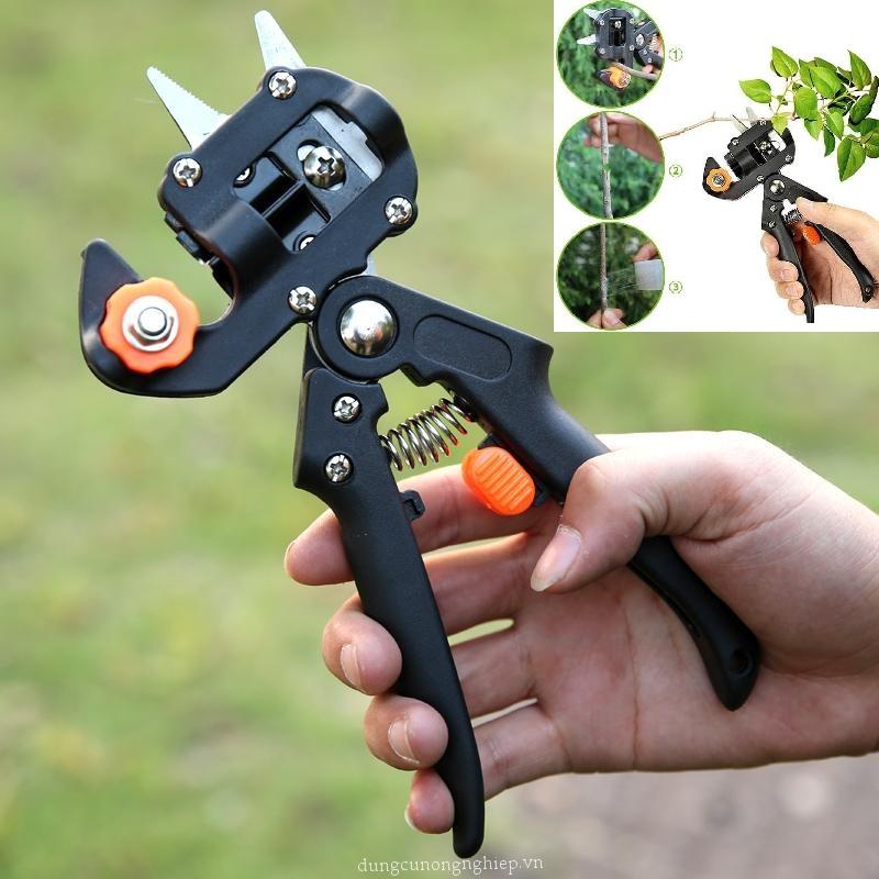Dụng cụ cắt tỉa chiết ghép cây, Máy cắt ghép cành, chiết cành 3 chế độ (U, V, n),kìm, kéo chiết ghép cây, kéo cắt mắt cây cao cấp 2020