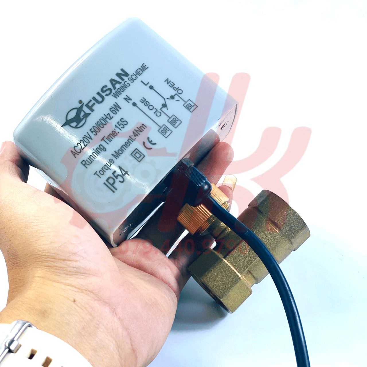 Van điện đóng mở nước BVE 3 dây