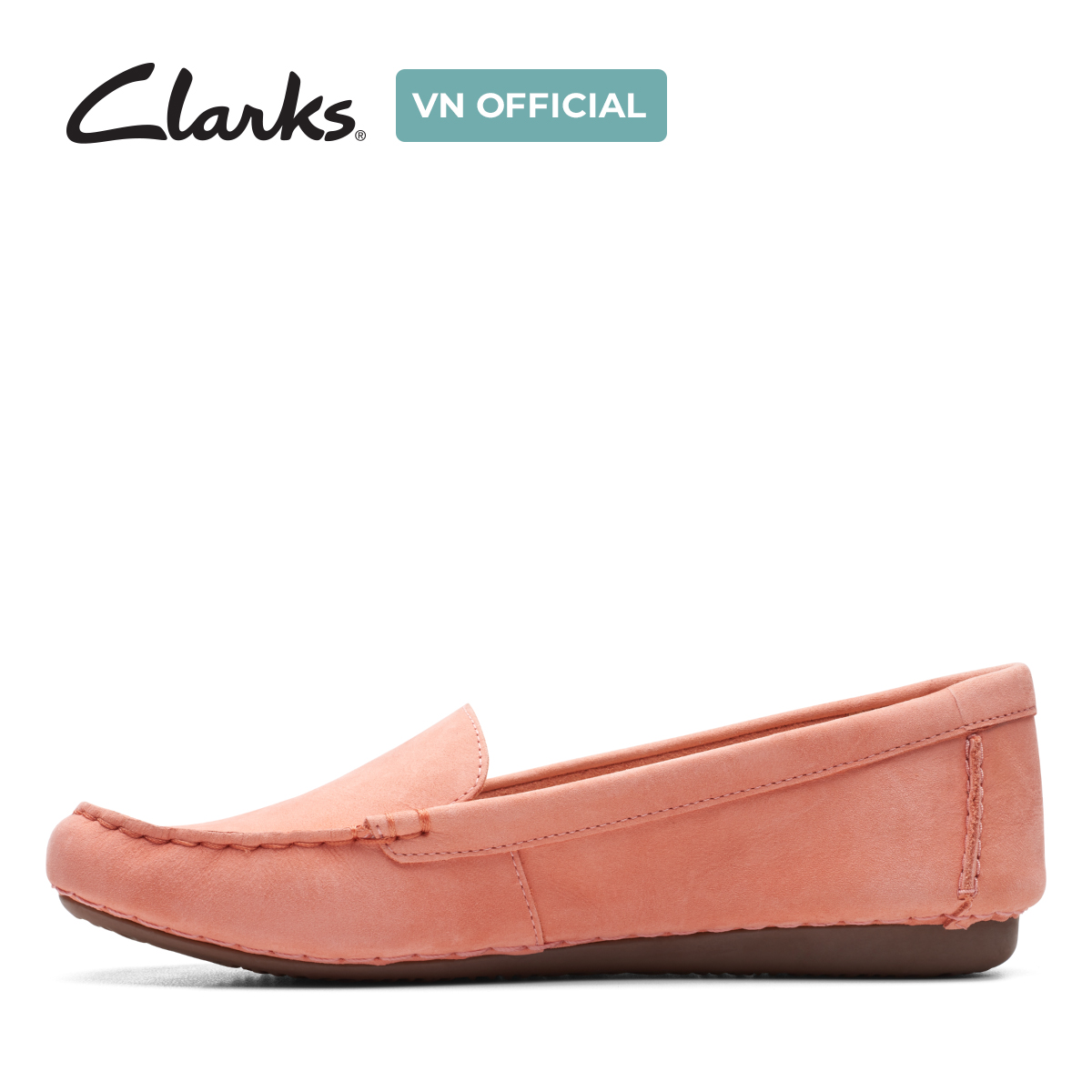 Giày Lười Da Nữ Clarks - Freckle Walk