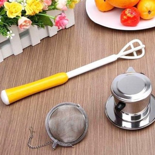 Cây Đánh Cafe cán nhựa - Dụng Cụ Pha Chế Cà Phê - Kho Pha Chế Bách Phúc