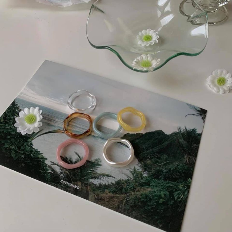 Nhẫn Color set Hàn Quốc Korea