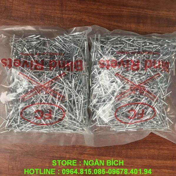 Đinh rivet , đinh rút (3li 4li 5li) 100g