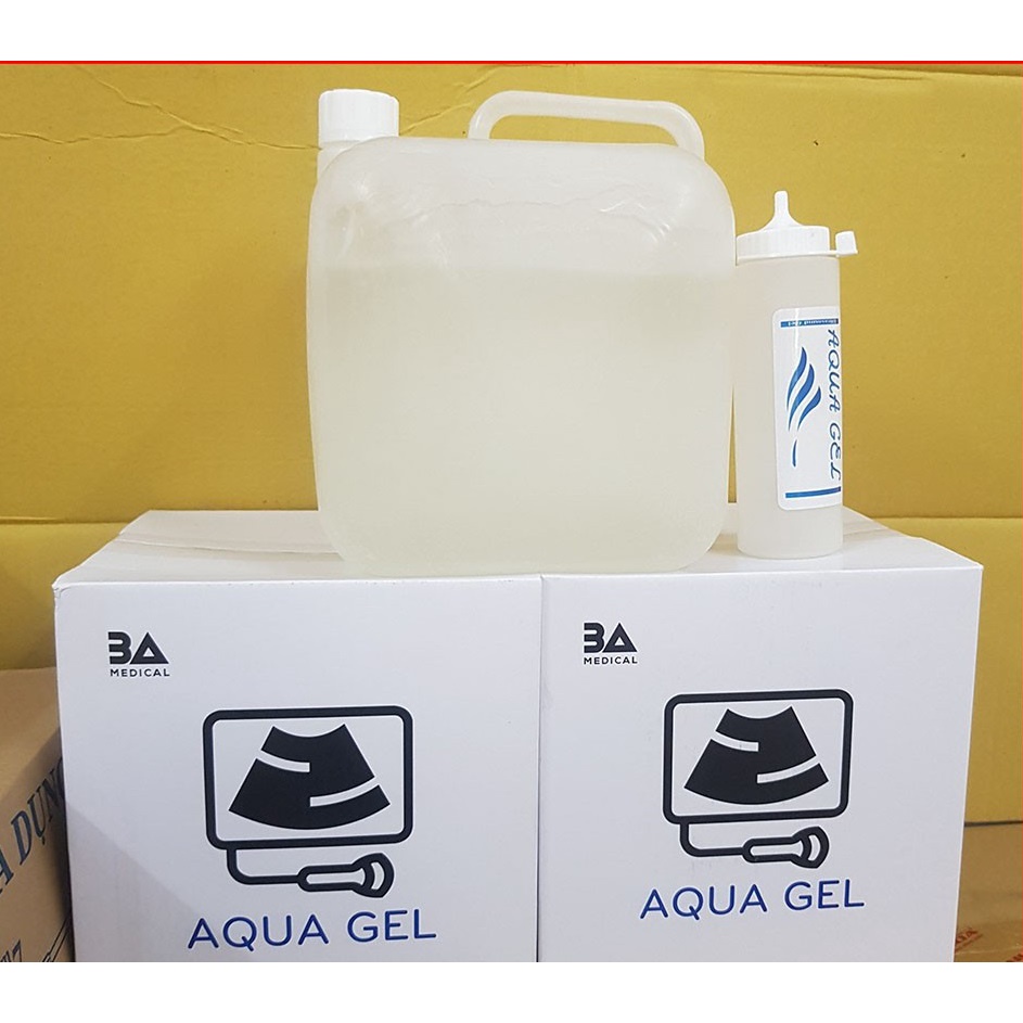 Gel Siêu Âm AQUA can 5 lít dùng triệt lông