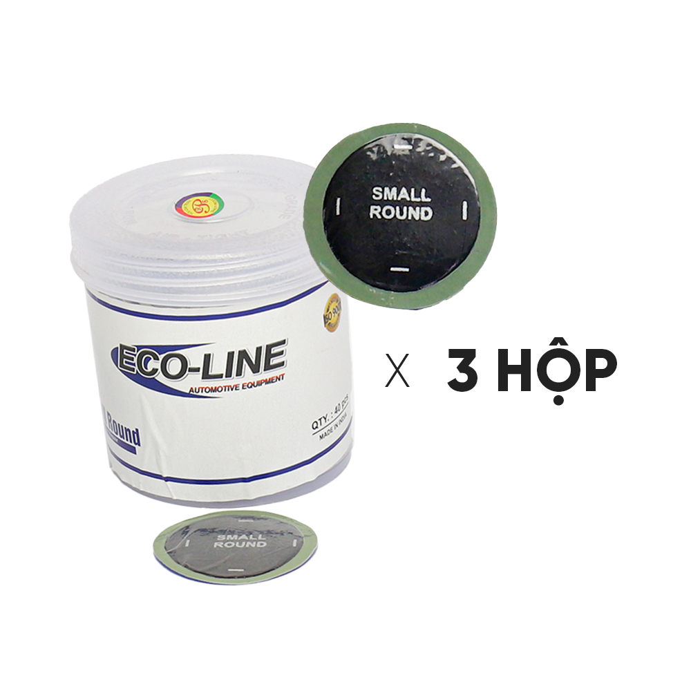 [COMBO GIÁ SỈ] Bộ 5 hộp miếng vá săm SMALL ROUND - Tiêu chuẩn Mỹ