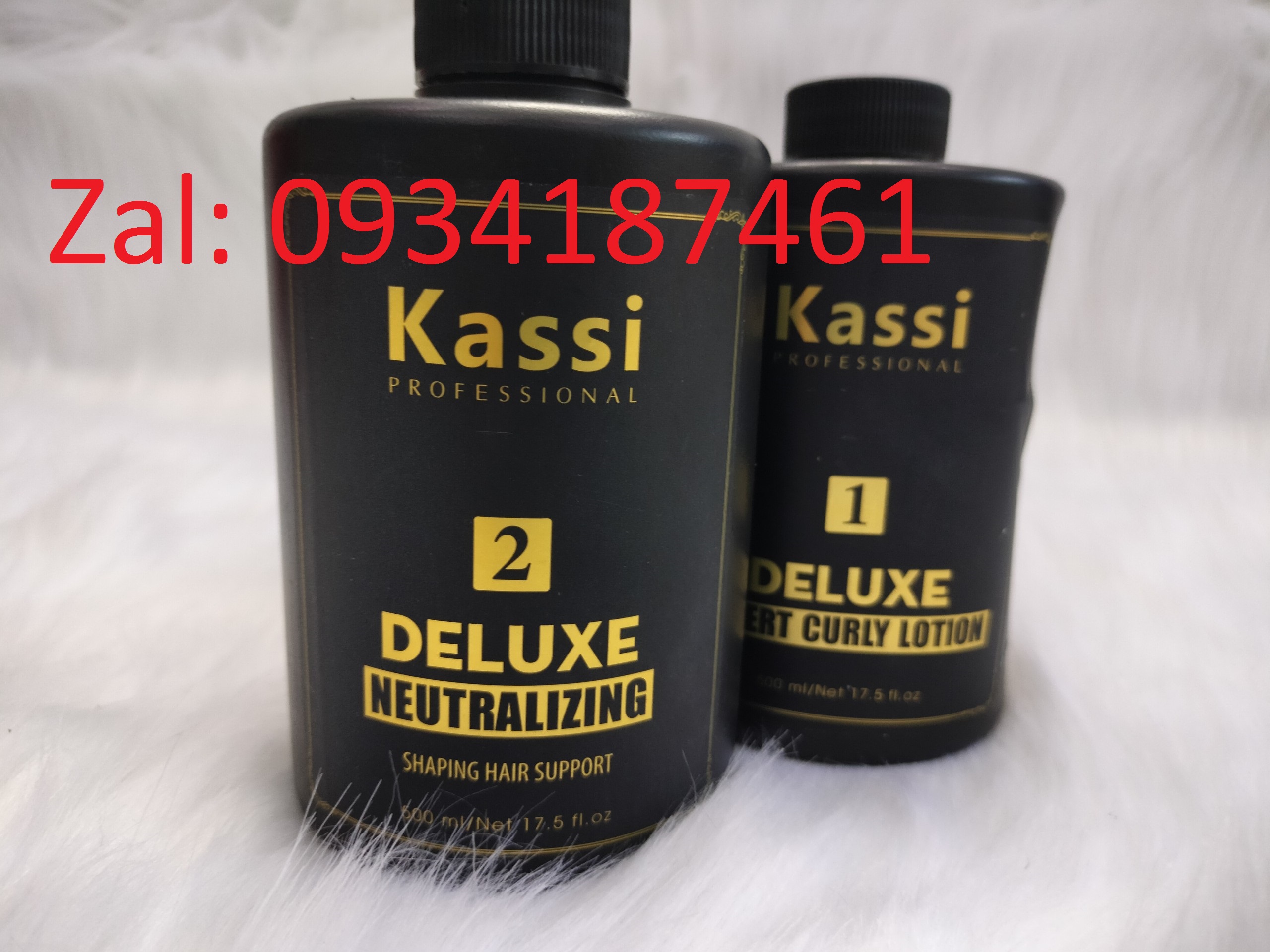 Uốn Lạnh Kích Xoăn Kassi Deluxe 500ml*2