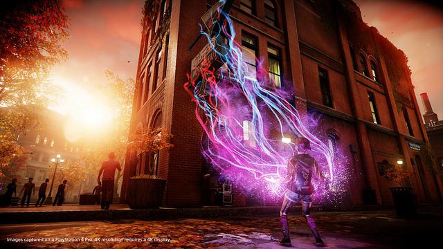 Đĩa game PS4: Sony infamous Second Son