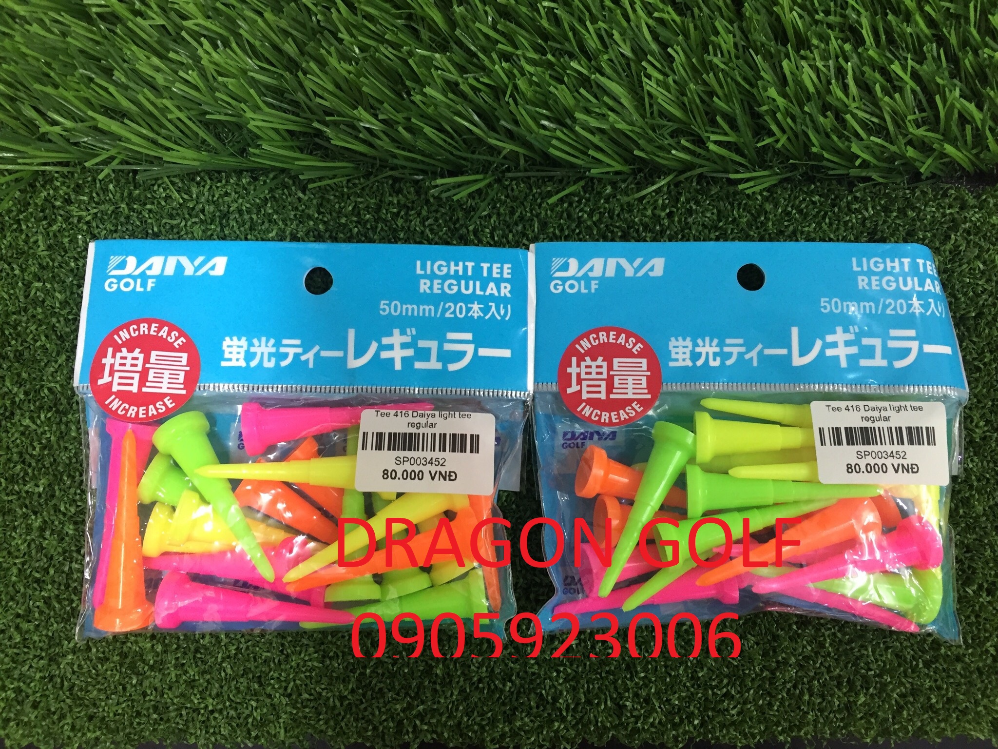 Tee golf  Daiya Light Tee Regular TE-416 50mm (tee phát bóng gôn)
