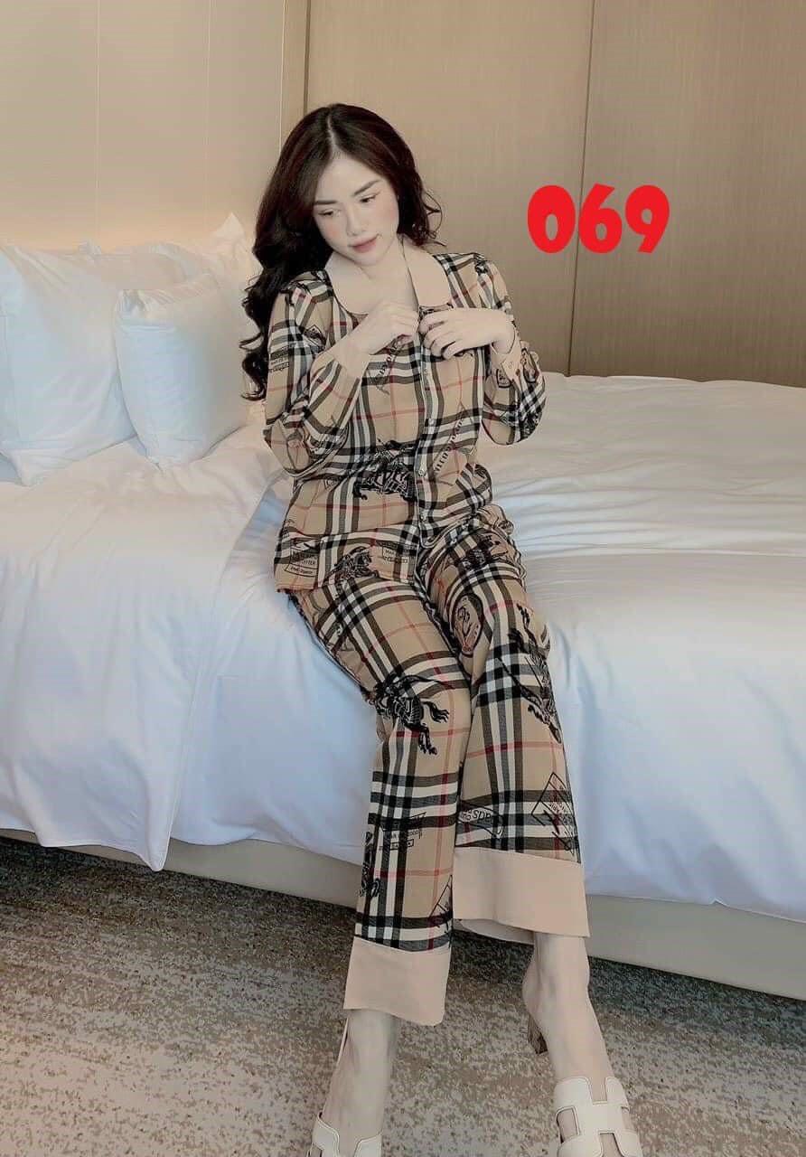 Bộ lụa Pijama lụa loại 1 chất mềm mịn, mát + Ảnh thật ,Bộ Lụa Mango dài tay