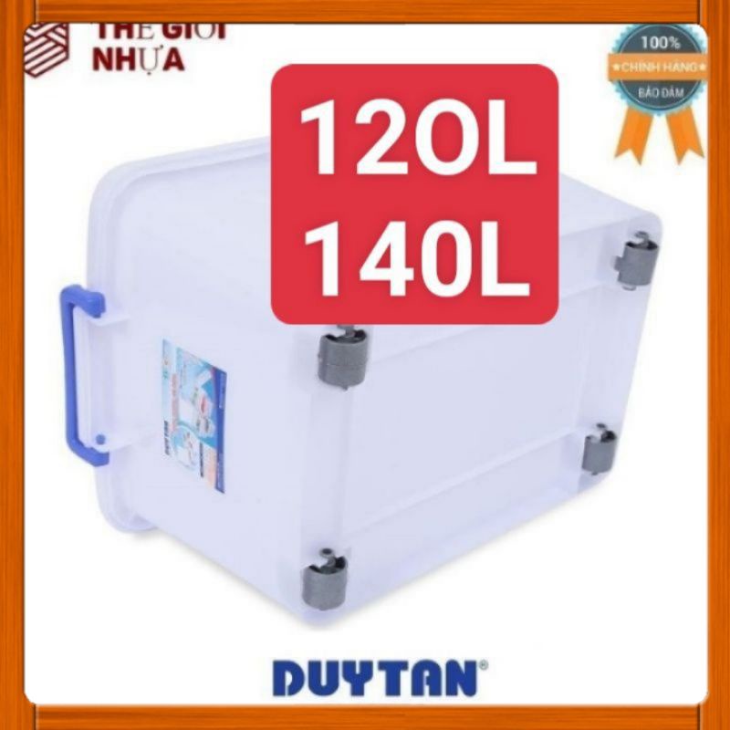 Thùng nhựa có bánh xe duy tân các cỡ 120l/140l