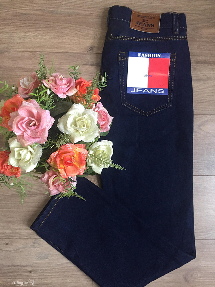 Quần JEAN DÀI Nam Ống suông chất vải jean cotton mềm mịn, form chuẩn đẹp - Có size Bự Jean002