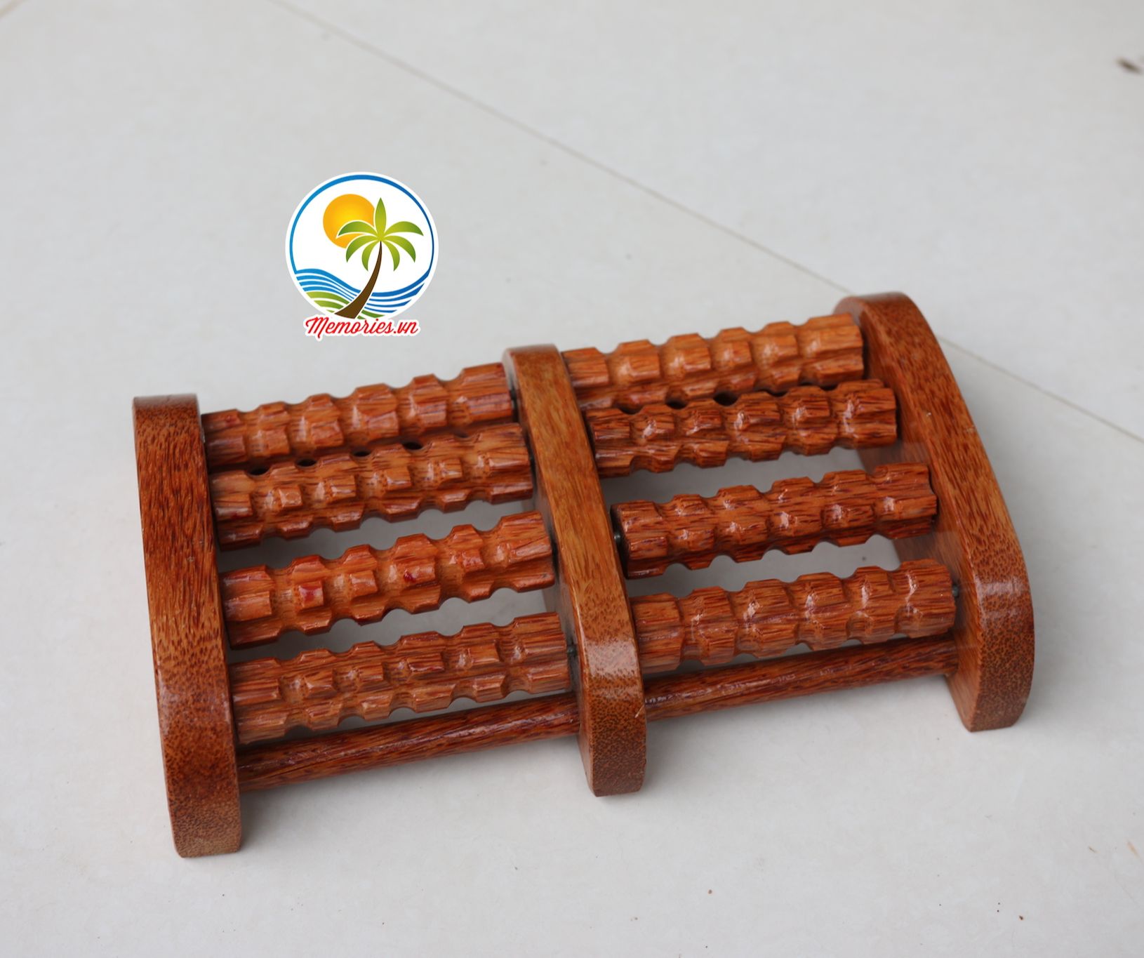 Cây Lăn Massage Mặt Cổ Mũi Làm Bằng Gỗ Dừa
