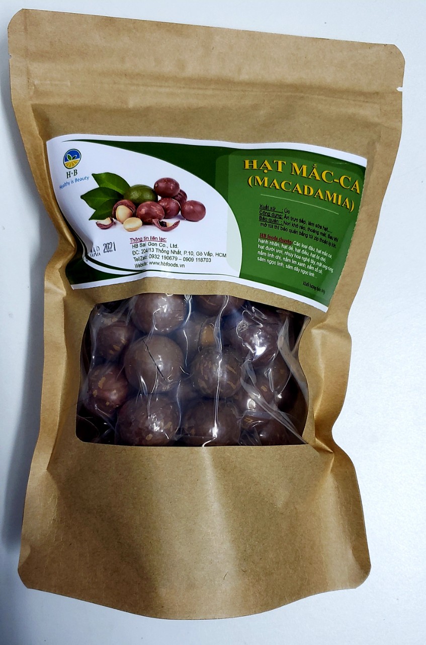 [HCM]Mắc ca (Macadamia) 500g - Úc