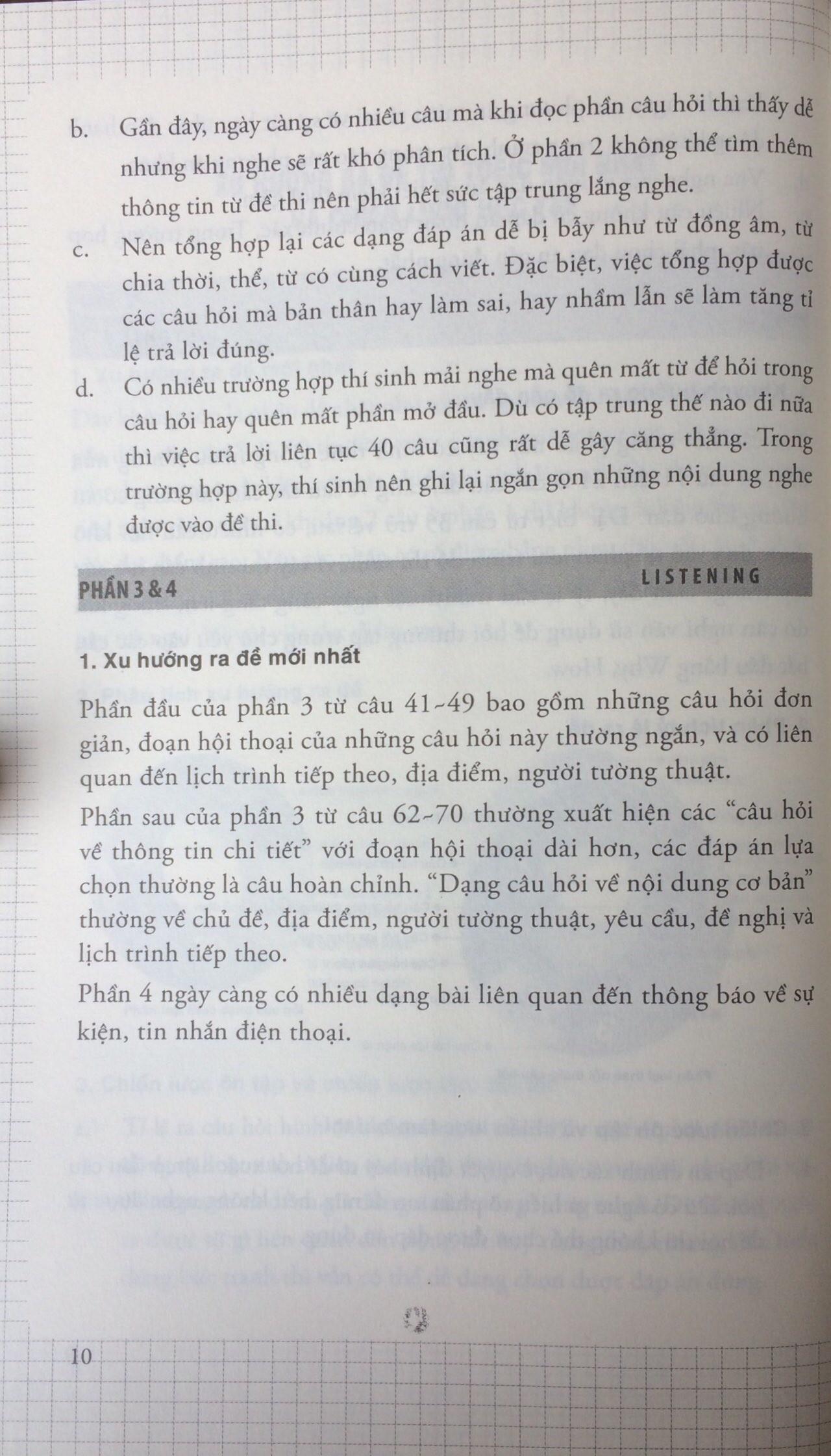 Sách - Luyện thi TOEIC 750 LISTENING