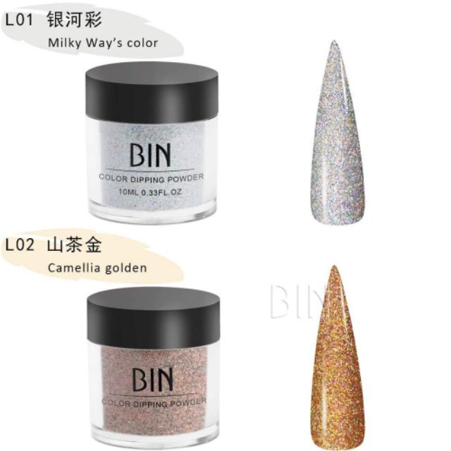 Bột Nhúng móng Các Màu