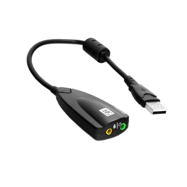 Bảng giá USB Sound card cao cấp 5Hv2 7.1 - Dây chia MIc và Loa từ cổng USB Phong Vũ