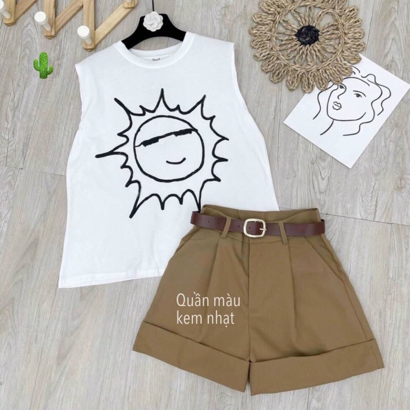 QUẦN KAKI LẬT LAI ỐNG XUÔNG