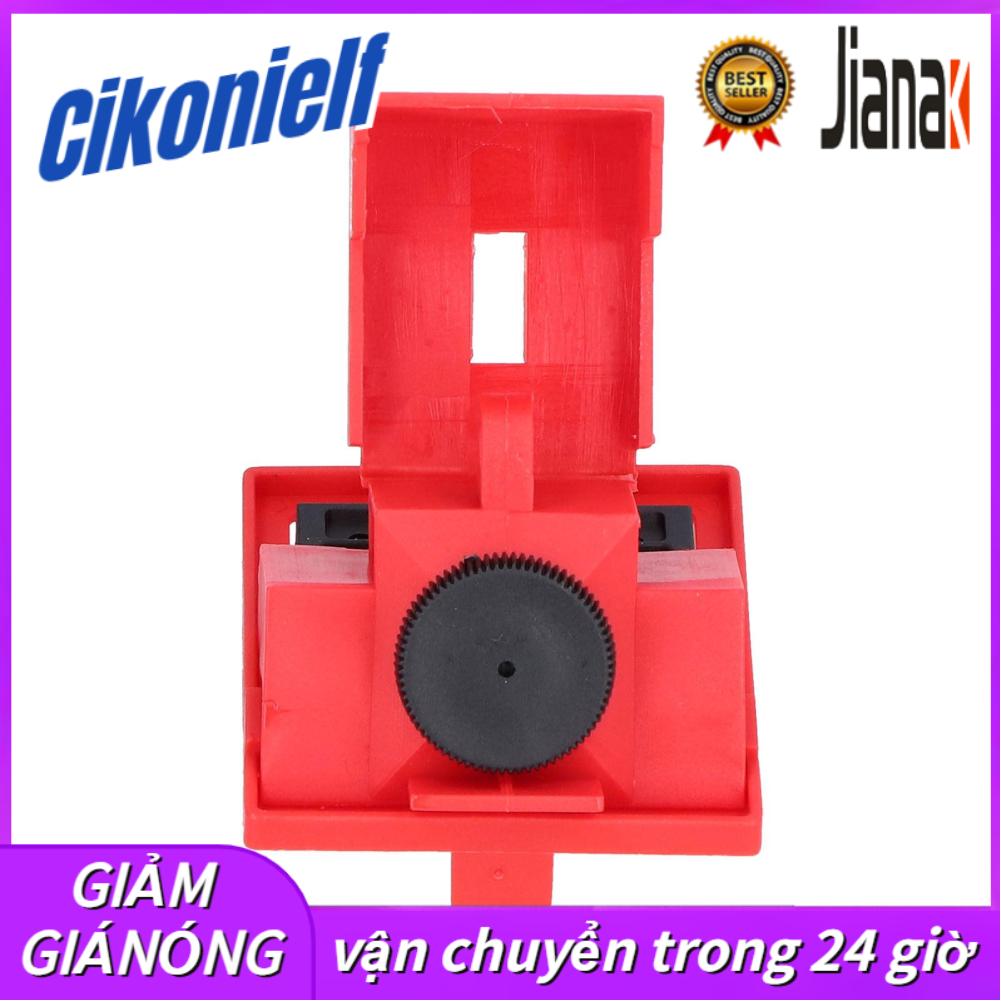 Nylon Circuit Breaker Lockout Lock Off Electric Power Isolation Lock Device Red