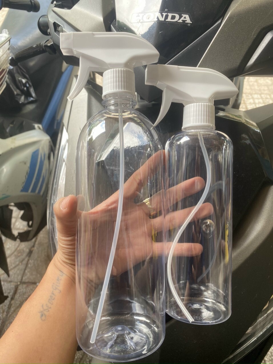 CHAI XỊT CỒN 500ML/1L