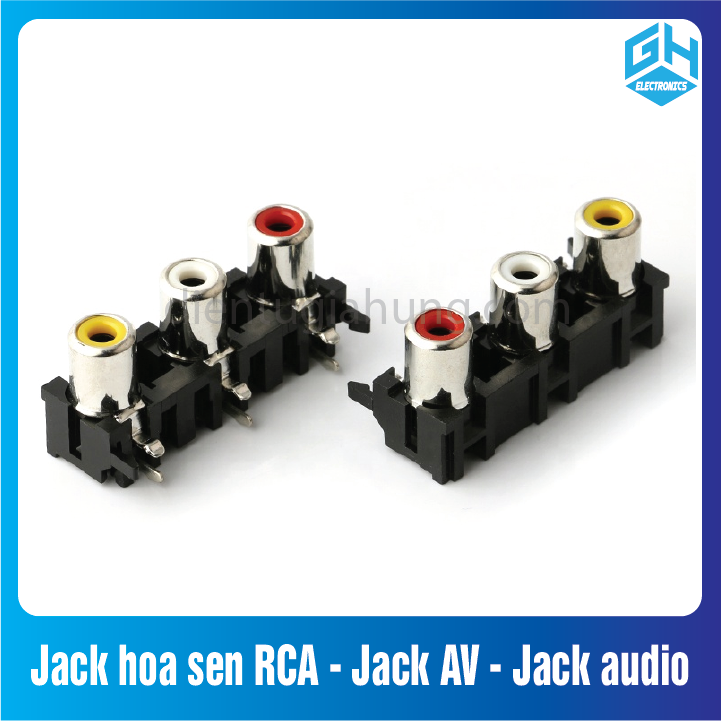 Jack hoa sen RCA - Jack AV - Jack audio( COMBO 2 CÁI)