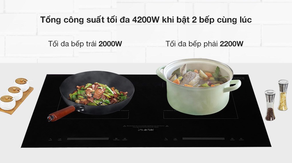 Bếp từ hồng ngoại lắp âm Junger SIS-66