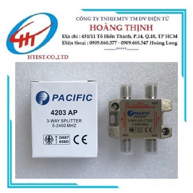 Bộ chia 3 pacific 4203ap - sp000266