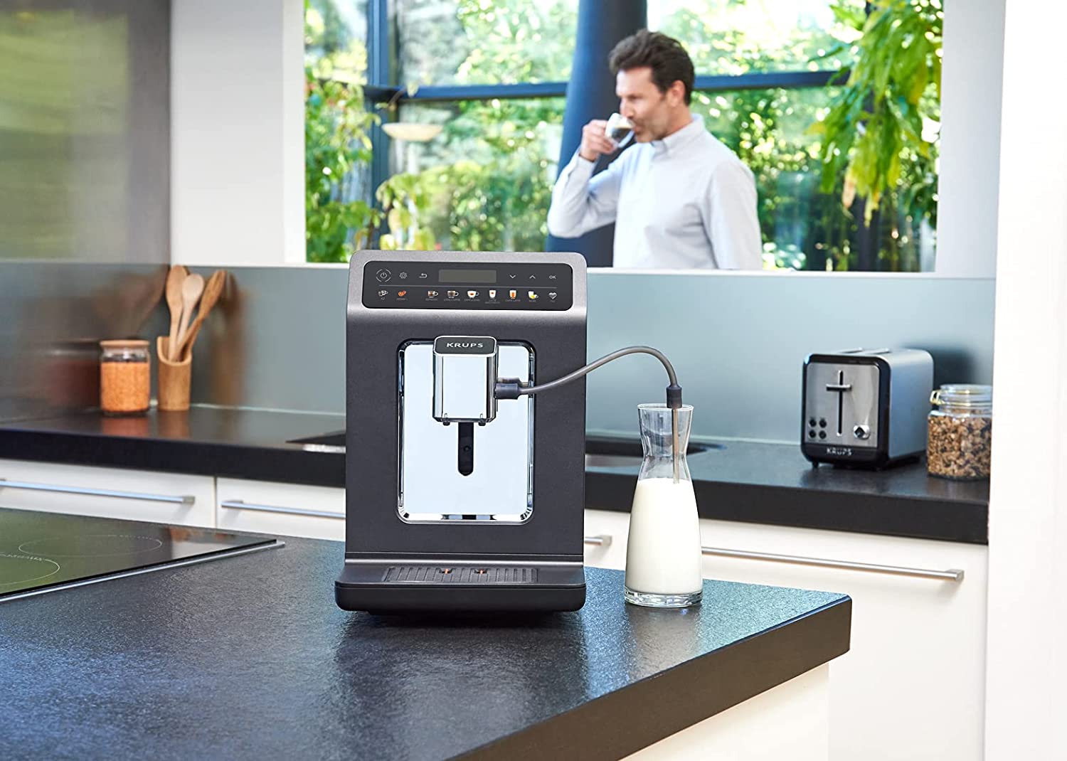 MÁY PHA CÀ PHÊ HOÀN TOÀN TỰ ĐỘNG KRUPS EA895N