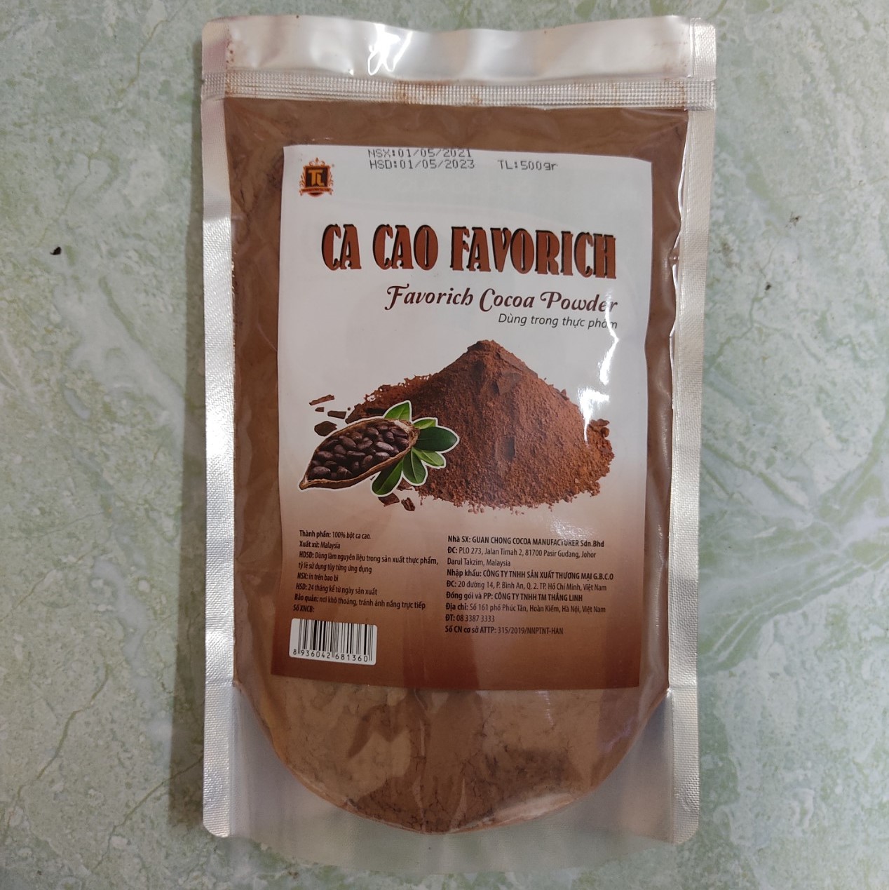 Bột ca cao nguyên chất 100%