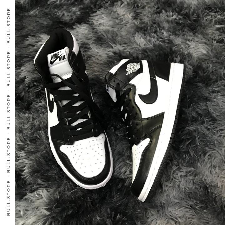 [ Jordan Panda ] Giày sneaker Jordan Panda cổ cao đen trắng - Full Box Bill