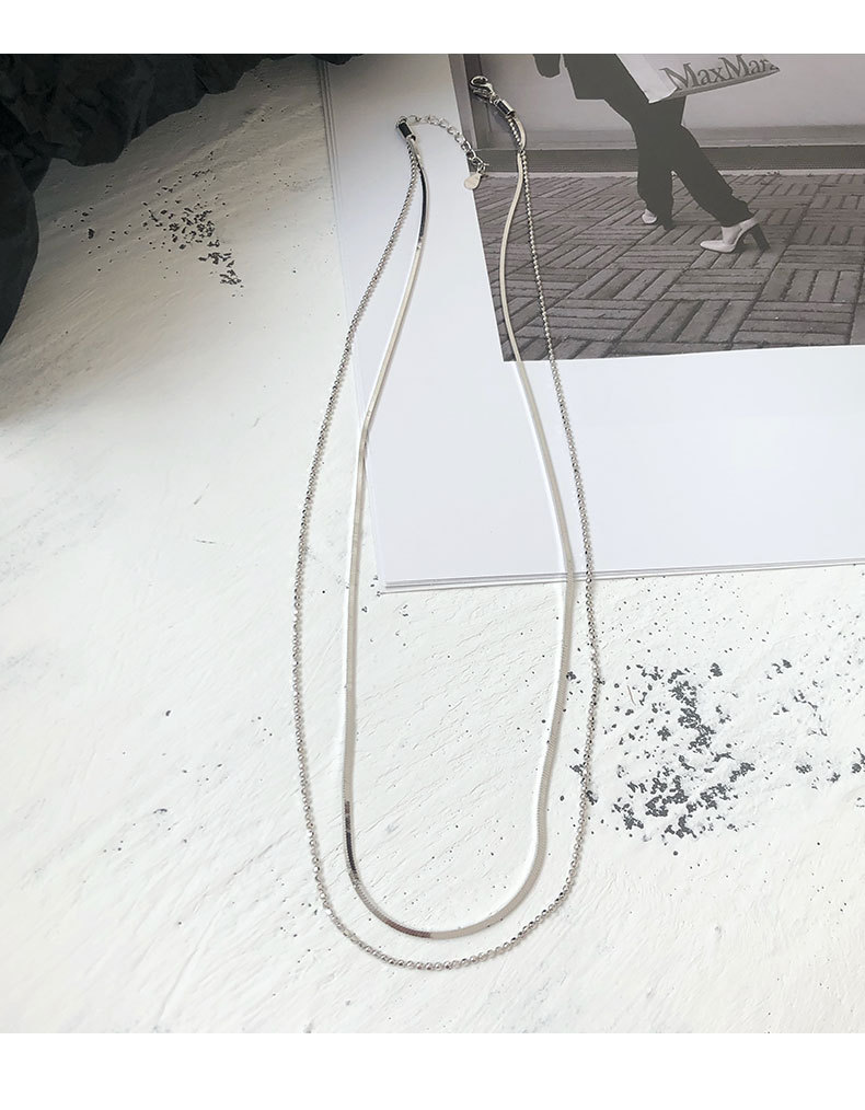 [HCM]Choker Dây Chuyền Hai Sợi Nhiễn Mỏng Basic - Vani Store