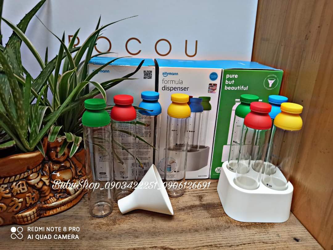 Set chia sữa Sillymann Hàn quốc, chia sữa, trữ sữa