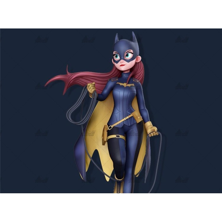 File in 3D mô hình Bat Girl