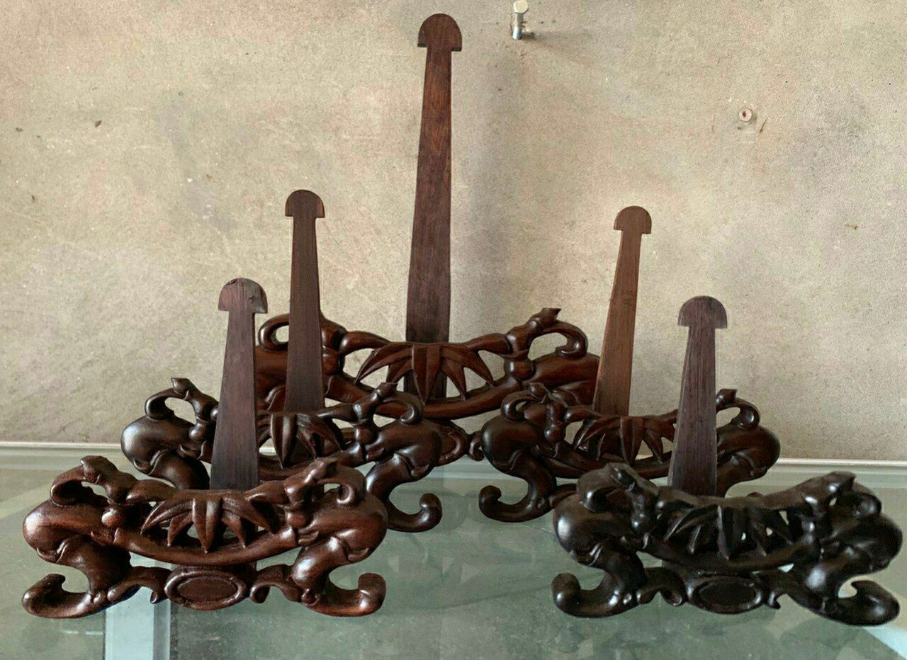combo 5 giá kê đĩa sứ đường kính 15-20cm