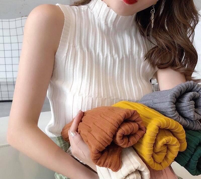 (mới) ÁO LEN SÁT NÁCH CỔ 3 PHÂN HÀNG SIÊU ĐẸP
