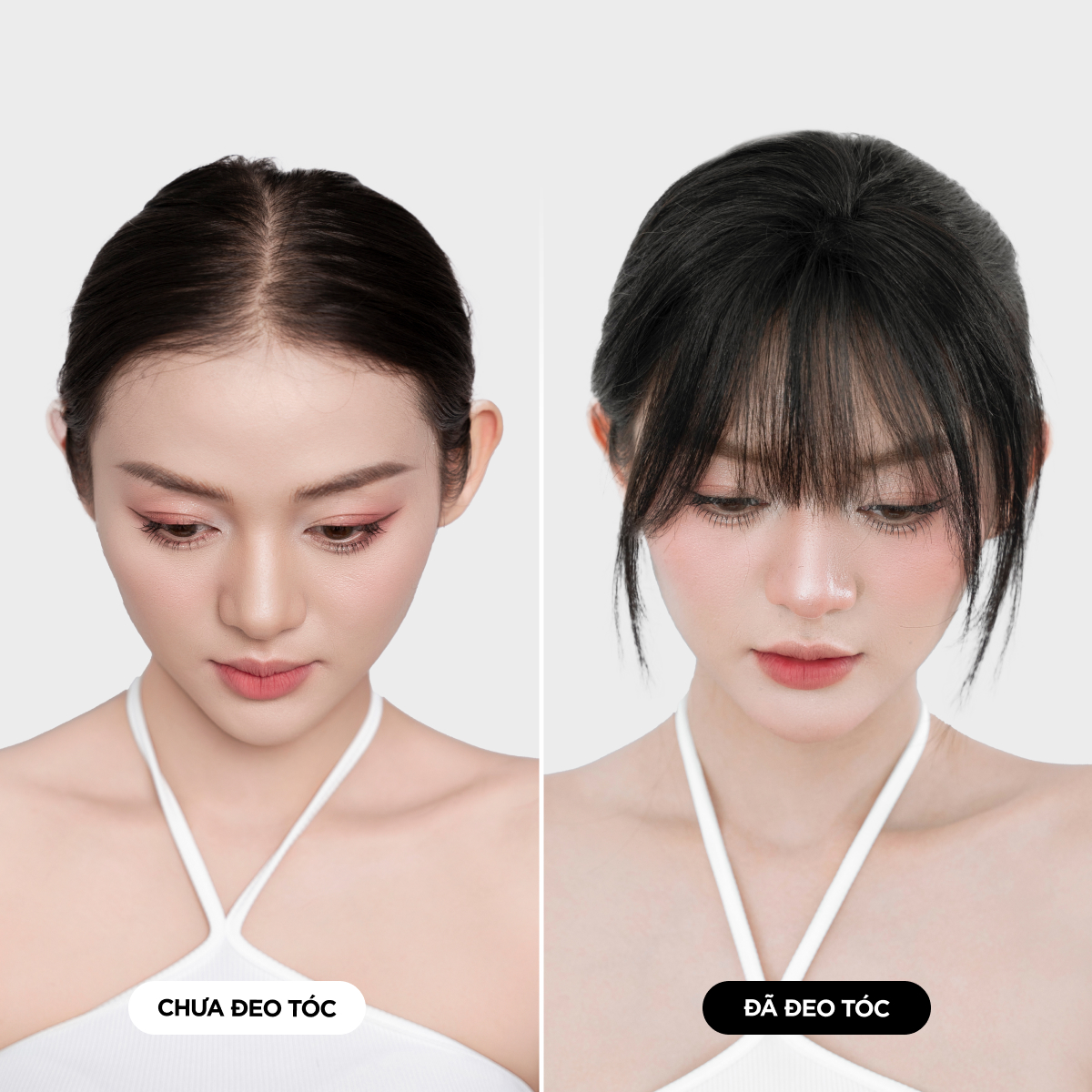 Tóc Kẹp Mái CAPELLI Mái 4D Siêu Da Đầu, Phủ Hói Toàn Diện