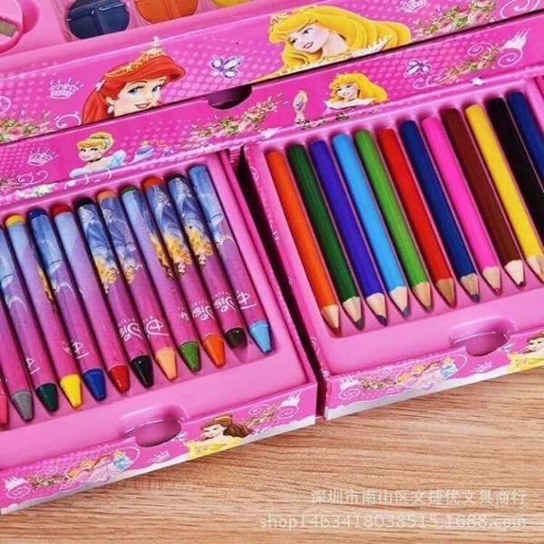 HỘP MÀU 3 TẦNG 54 CHI TIẾT