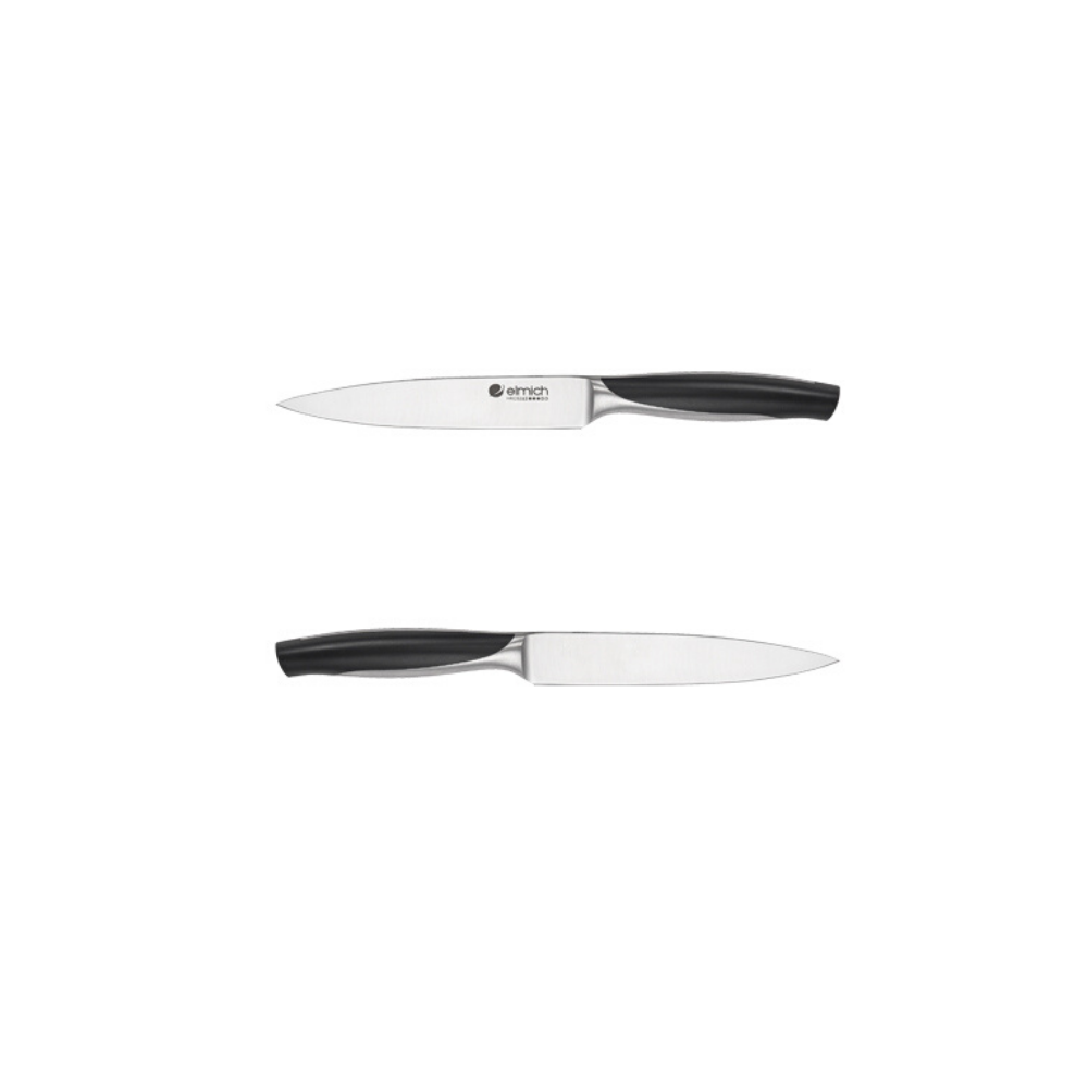 Bộ dao inox Elmich 6 món EL3801 (4 dao, 1 kéo, 1 giá để dao)