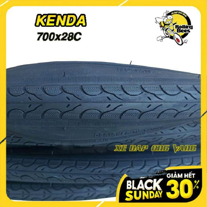 Lốp (Vỏ) Xe Đạp 700x28C ( 28 - 622 )  KENDA