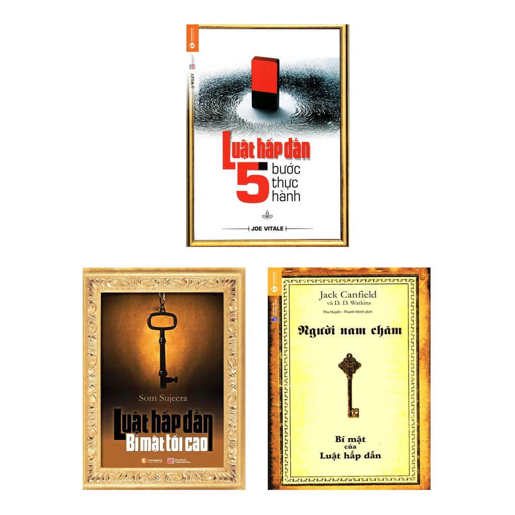 Combo Sách Luật Hấp Dẫn - Trọn bộ 3 cuốn