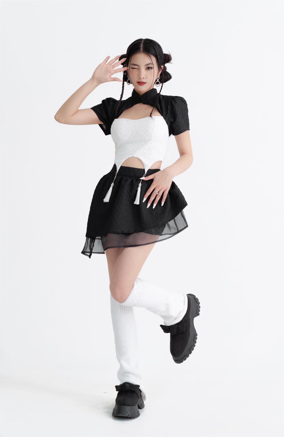 Áo trung hoa Daisy Top - Karlotta Concept