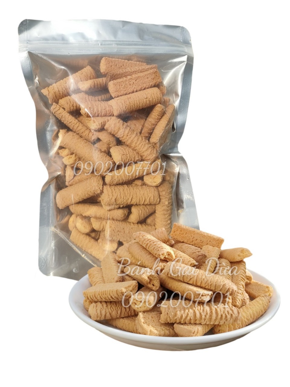 Bánh gai dừa sữa siêu thơm ngon 500g/1 Kg - đồ ăn vặt-bách hoá online- ăn vặt