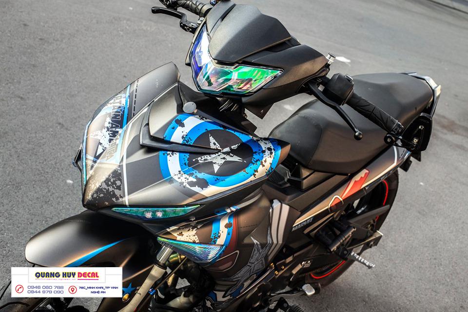 Tem trùm exciter 150 captian american, tem exciter 150, team trùm exciter 150, tem xe exciter 150, team trùm ex 150, team xe exciter 150 captian american