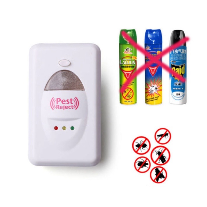 thiết bị đuổi côn trùng Pest Reject-dùng là hết côn trùng-
