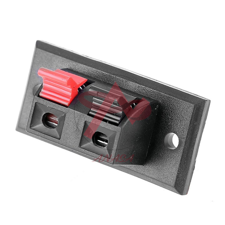 Trạm kẹp loa 2 chân -Cầu loa 2 cổng WP2-3 chân thẳng đứng