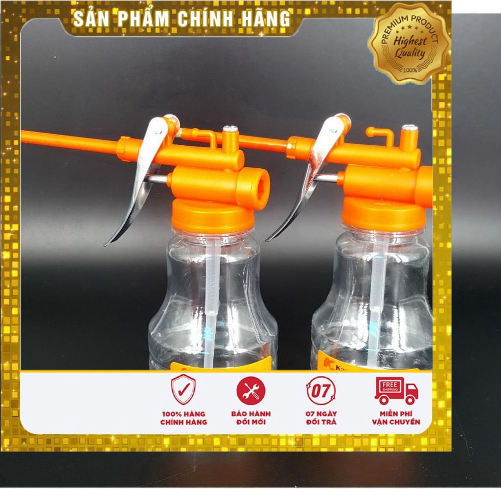 Bình châm nhớt trong 200ML Kapusi chuẩn Nhật