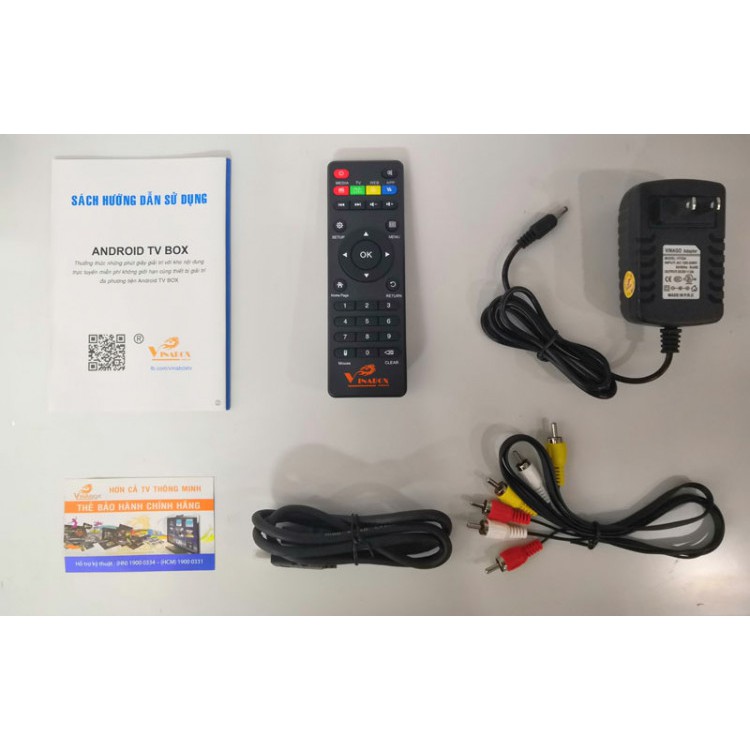 Android TV Box Vinabox X6 Ram 2Gb Android 7.1.2( Model 2019) - Hàng Chính Hãng