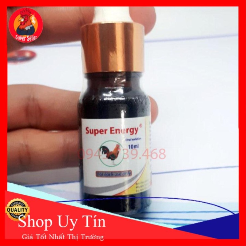 Super Enery 10 ml Nuôi Gà Tơ Cự Yếu Lõn Lẻn Đặc Biệt Nuôi Gà Chế Độ Đá