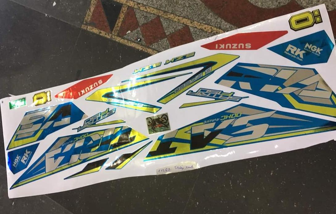 Tem rời raider fi decal Crom .