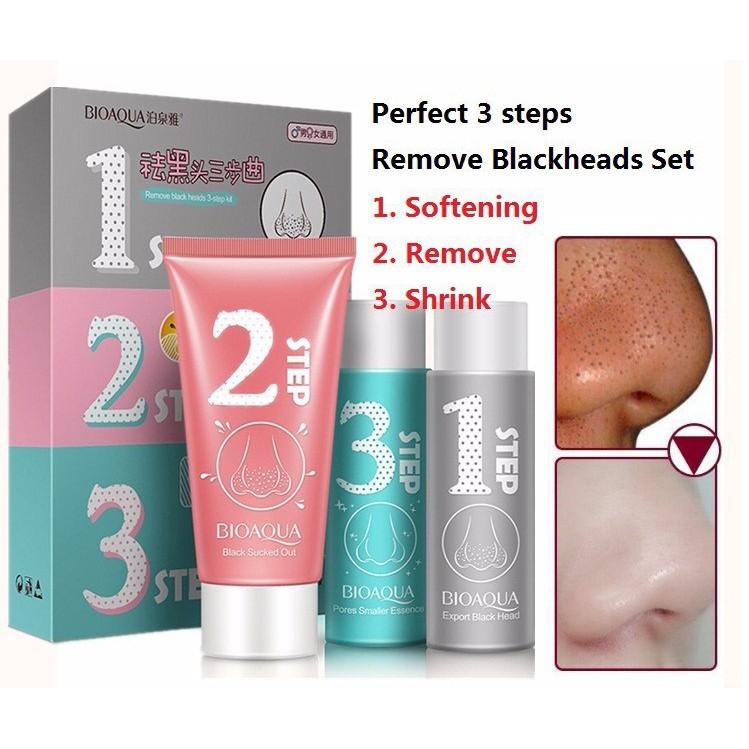 [HCM]Set Lột Mụn 3 Bước Bioaqua